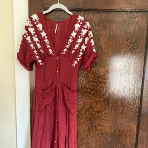 Free People Deep V Dress Size XXS